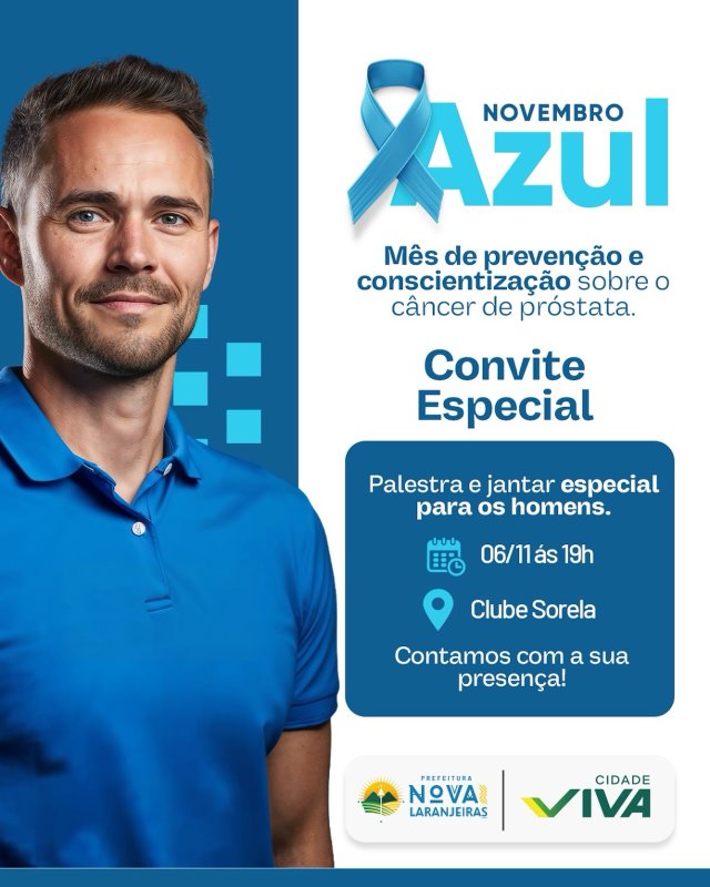 Novembro Azul em Nova Laranjeiras